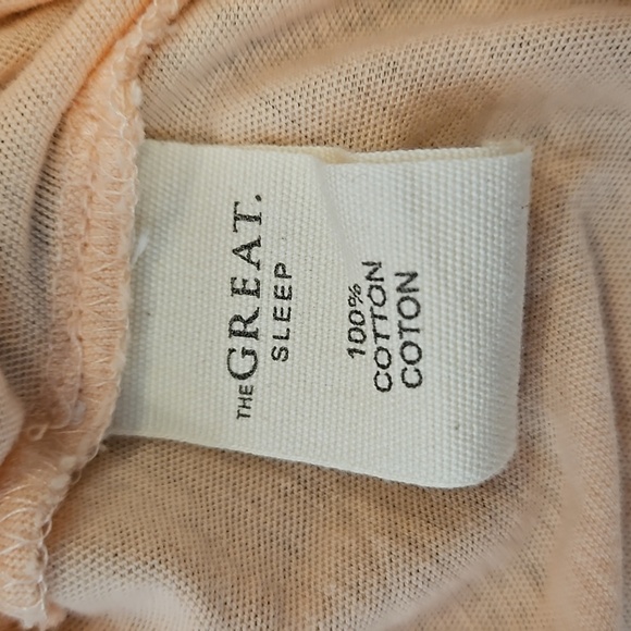 💕THE GREAT💕 The Slip Sleeper Jumpsuit ~ Rose Dust Size 0 XS NWT - Picture 12 of 13